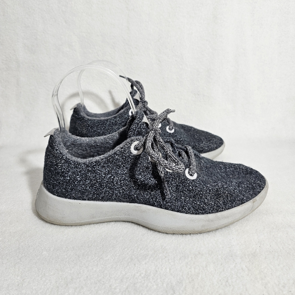Allbirds Gray Superfine Wool Running Sneakers